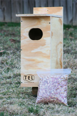 standard wood duck nesting box